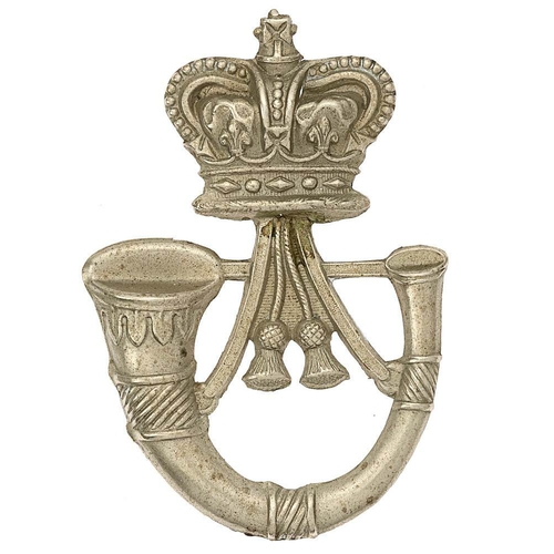 45 - Irish. Armagh Light Infantry Militia Victorian glengarry badge circa 1874-81.  Good scarce die-stamp... 