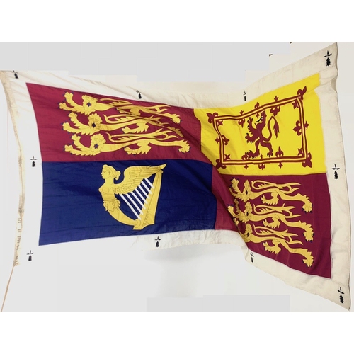 254 - British Royal Standard Flag of Other Members of the Royal Family. A rare original large official mad... 