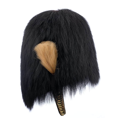 Foot Guards Bearskin Cap. A good clean issue example, with provision ...