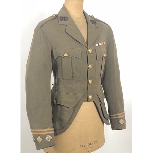 294 - WW1 Scottish Argyll & Sutherland Highlanders Officers Cuff Rank Doublet Tunic Uniform.  A very good ... 