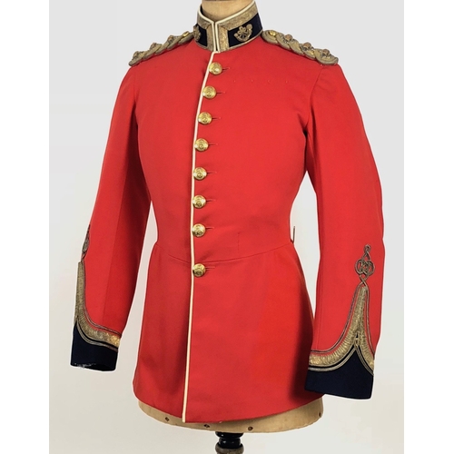 305 - Kings Shropshire Light Infantry 1880 Pattern Scarlet Uniform.  A good example worn by Major Ronald H... 