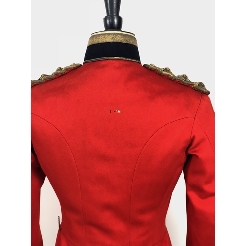 305 - Kings Shropshire Light Infantry 1880 Pattern Scarlet Uniform.  A good example worn by Major Ronald H... 