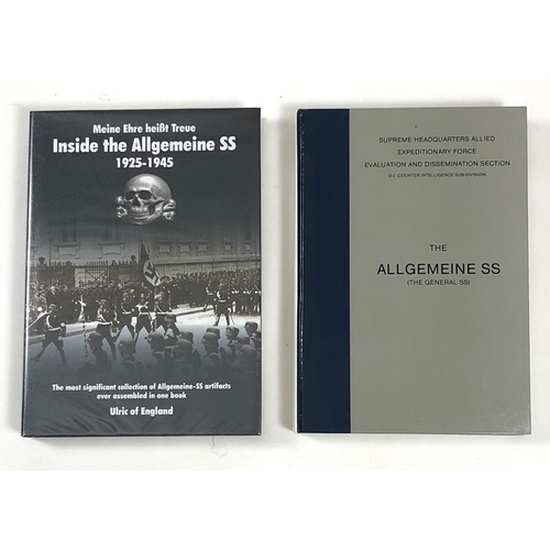 457 - German Third Reich 2 books of SS interest.  Inside the Allgemeine SS 1925-1945 by Ulric of England .... 