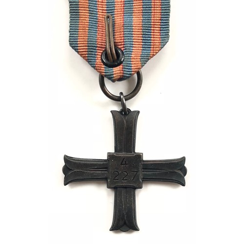 198 - Poland. WW2 Monte Cassino Cross to a 3rd Carpathian Rifle Division soldier and War Cross. A good exa... 