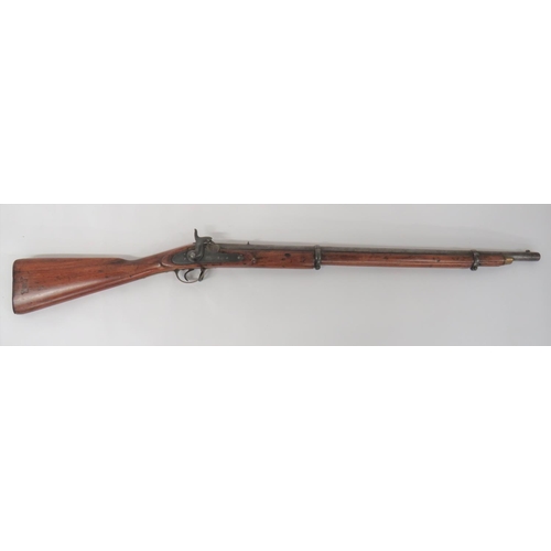 379 - 1856 Pattern Enfield 2 Band Indian Musket
30 inch, 14 bore, smoothbore barrel.  Rear V sight. &... 