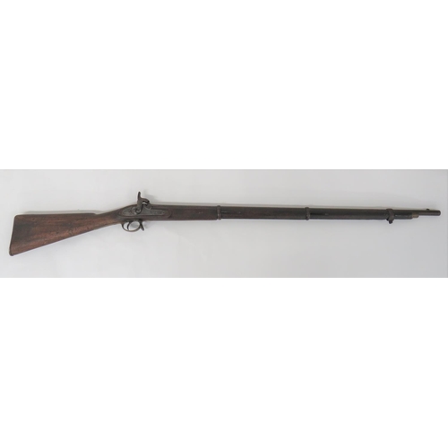 380 - 1853 Pattern Enfield 3 Band Percussion Musket
39 inch, .577 barrel.  Rear leaf sight absent. &n... 