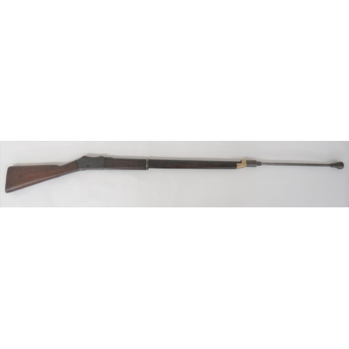 382 - Rare Martini Bayonet Practice Rifle
23 inch, blued barrel with brass end cap securing the steel rod ... 