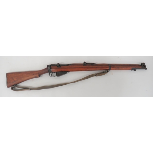 395 - Deactivated Commonwealth SMLE MKIII* Rifle
.303, 25 inch barrel.  Top mounted leaf sight.  Body with... 