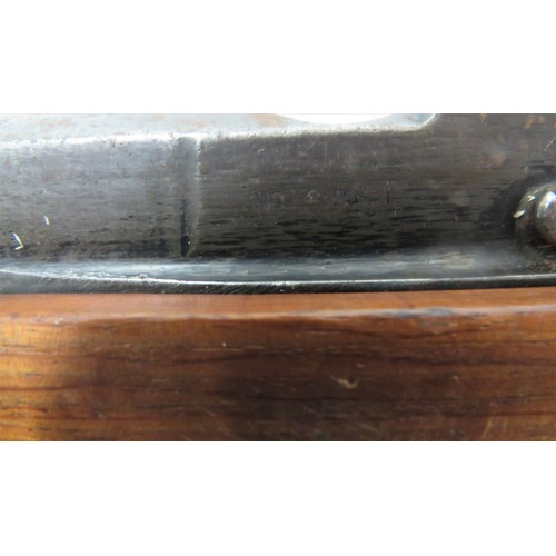 378 - Deactivated Commonwealth No 4 MK1* Service Rifle
25 1/4 inch, .303 barrel.  Front sight with protect... 