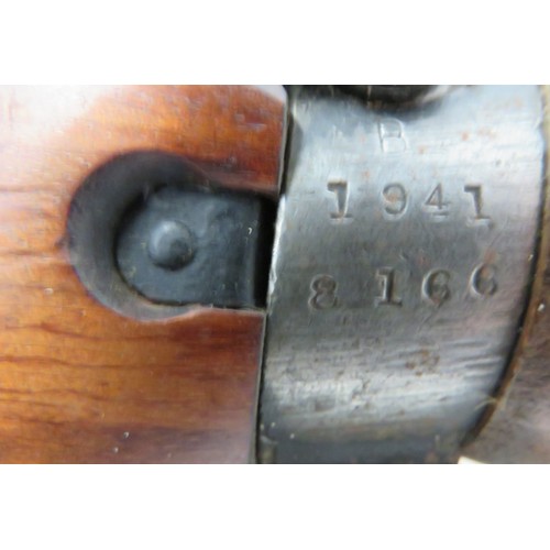 378 - Deactivated Commonwealth No 4 MK1* Service Rifle
25 1/4 inch, .303 barrel.  Front sight with protect... 