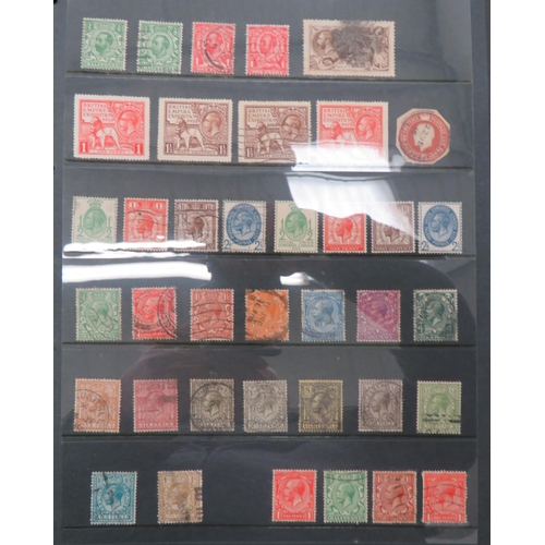 120 - Five Albums Of British Stamps
including Victorian Penny Red ... Victorian Half Penny Blue ... Edward... 