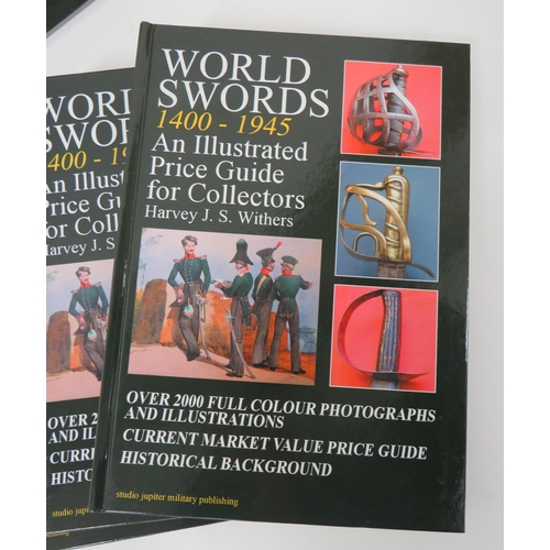 454 - Six Copies Of World Swords 1400-1945
An Illustrated Price Guide For Collectors by H Withers ... Brit... 