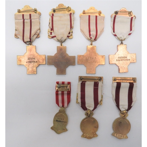 95 - 7 x Various Red Cross Medals
consisting 3 Year Service medal ... Similar with 3 bars ... For Merit m... 