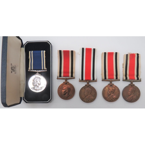 99 - 5 x Various Police Medals
consisting Police LS & GC QEII named 