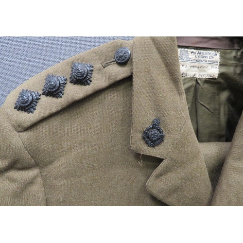 279 - WW2 Dated Royal Army Chaplains Department Service Dress Uniform
khaki, single breasted, open collar ... 