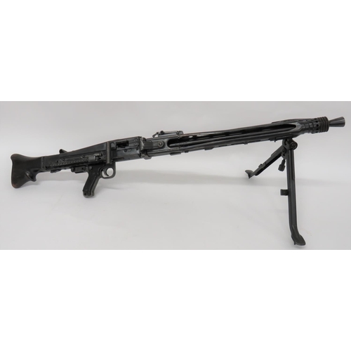 432 - Deactivated M53 Yugoslavian Light Machine Gun
7.92 mm, 26 inch hidden barrel.  Front flash hider.  P... 