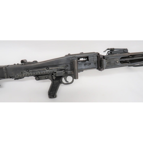 432 - Deactivated M53 Yugoslavian Light Machine Gun
7.92 mm, 26 inch hidden barrel.  Front flash hider.  P... 