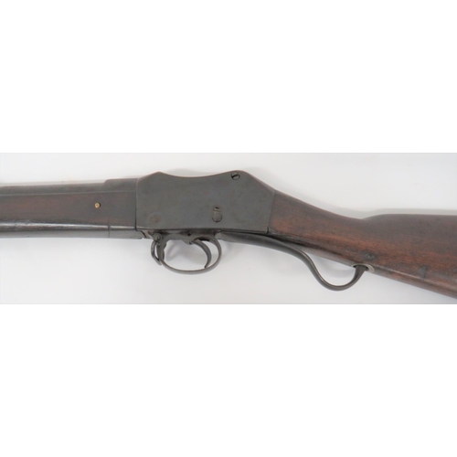 444 - Obsolete Calibre 577/450 Martini II Rifle Dated 1876
.577/450, 32 1/2 inch, rifled blued barrel.  Fr... 