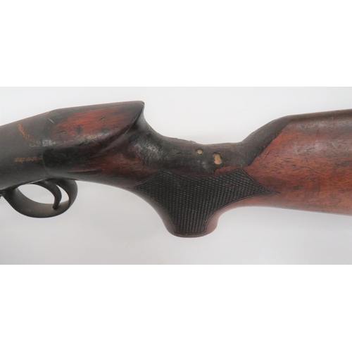 459 - Pre War BSA Underlever Air Rifle
.22, 19 inch, fixed barrel with front blade sight.  Lower load... 