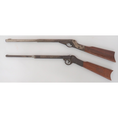 460 - Late 19th Century Markham King No 1 Air Rifle
.177, 18 inch, plated barrel housing and rear trigger ... 