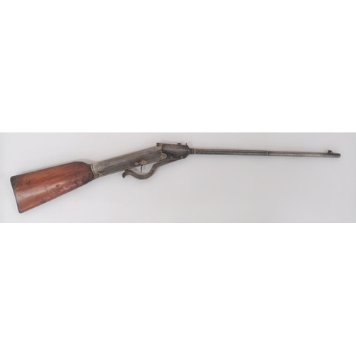 463 - Early German Made Gem Air Rifle
.177, 18 3/4 inch, part octagonal with large breech hinged barrel. &... 