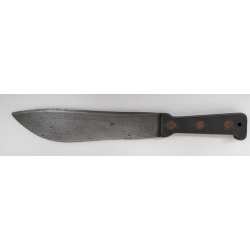 499 - Scarce Airborne/RAF Short Machete
9 1/2 inch, single edged blade widening towards the point.  F... 