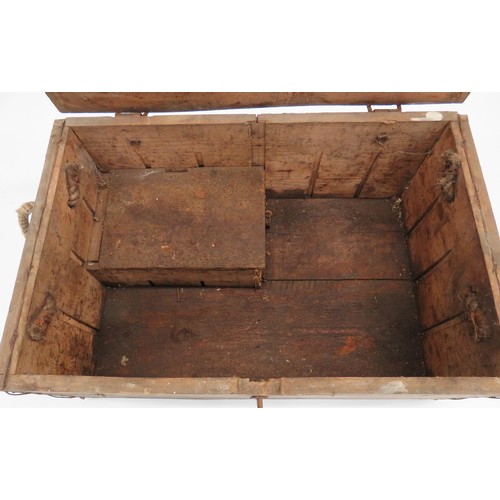 366 - WW2 Wooden A W Bombs Storage Box
rectangular, wooden transit box.  Both ends with top handles.  The ... 