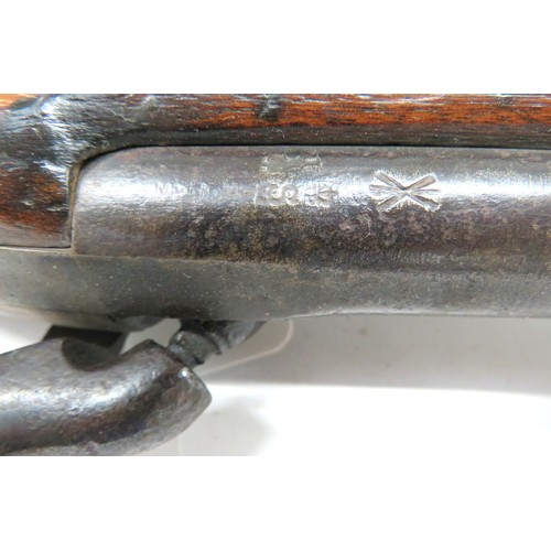 446 - 1853 First Pattern Enfield Contract Three Band Percussion Rifle By Windsor
.577, 39 inch barrel.  Fr... 