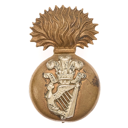 353 - Princess Victoria (Royal Irish Fusiliers) Edwardian Brodrick cap badge circa 1902-05.  Good scarce d... 