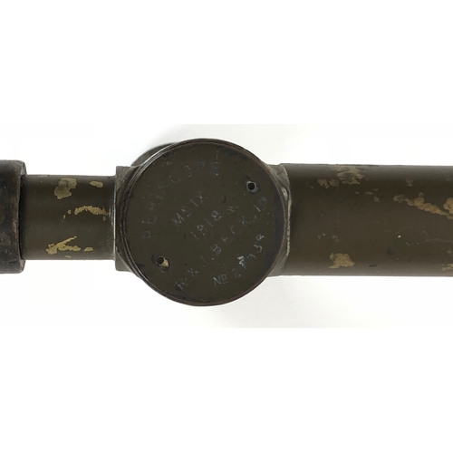 106 - 1918 issue Mk IX British Army trench periscope.  A good example with brass tube body retaining 80% o... 