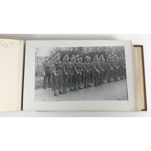 128 - Highland Light Infantry Shoulder Belt Plate and Badges of Captain E Carey.  The items represent the ... 