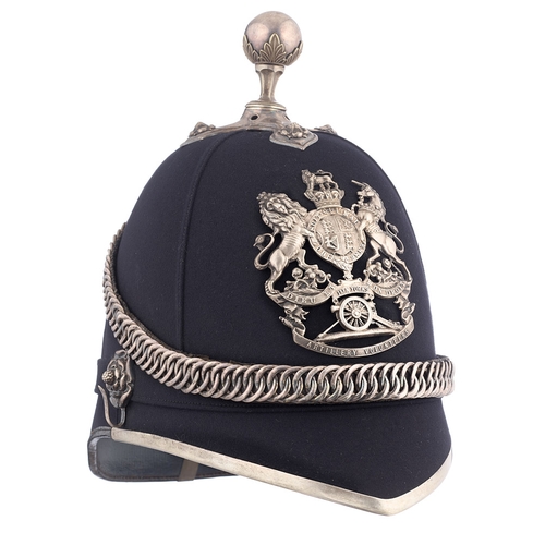 165 - 1st North Yorkshire Artillery Volunteers Victorian Officer's helmet A good example as worn of the Of... 