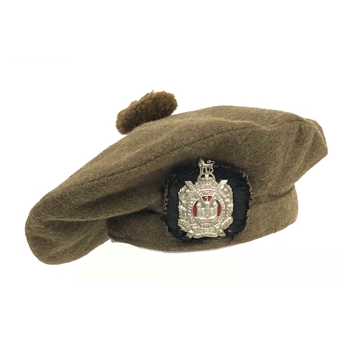 198 - WW1 Period King's Own Scottish Borderers Tam O'Shater.  A scarce Great War period example retaining ... 