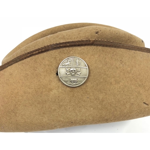 200 - ZAR Johannesburg Vrijwilliger Corps Slouch Hat  A very rare example of the pattern of felt slouch ha... 