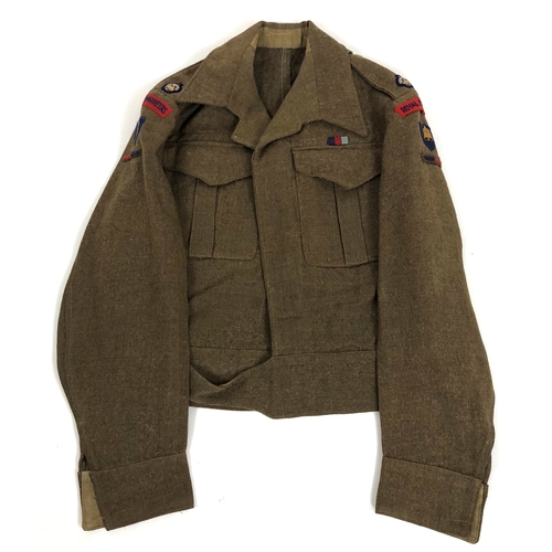 207 - WW2 Royal Engineers Uniforms and Ephemera  The WW2 and early post war uniforms of Major Hugh Charles... 