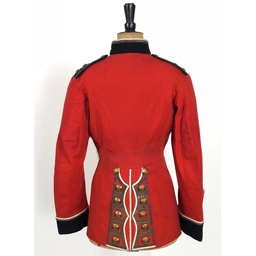 208 - Welsh Guards Officer's scarlet tunic.  A good and scarce George V / George VI period example of scar... 