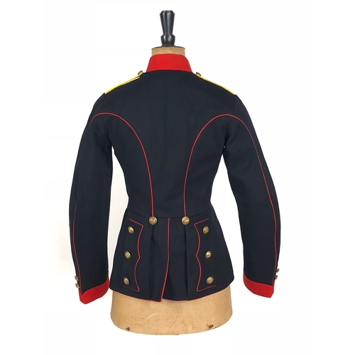 212 - 12th (Prince of Wales's Royal) Lancers Trooper's Full Dress Tunic   A very good example of  blue tun... 