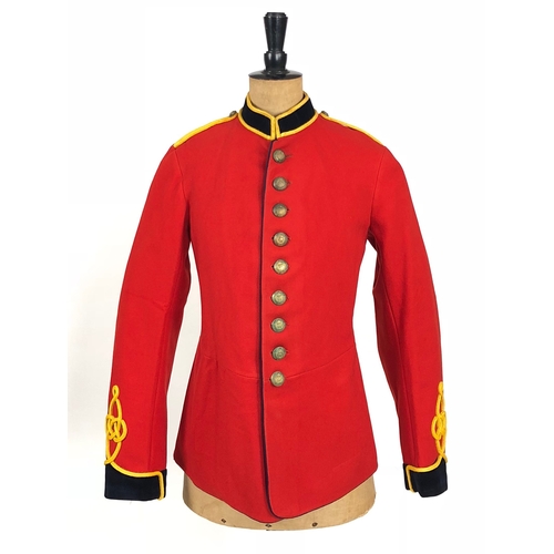 213 - Royal Engineers 1913 Other Rank’s Scarlet Dress Tunic  An very good and clean example of scarlet clo... 