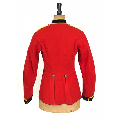 213 - Royal Engineers 1913 Other Rank’s Scarlet Dress Tunic  An very good and clean example of scarlet clo... 