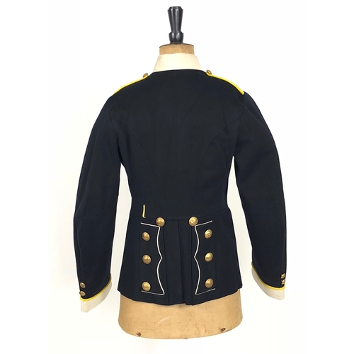 216 - 6th Dragoon Guards (Carabiniers) 1914 dated Trooper’s Tunic.  A very good example of dark blue mater... 