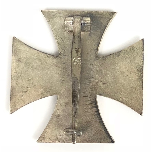 256 - German Third Reich 1939 Iron Cross 1st Class in case of issue by Klein & Quenzer, Idar/Oberstein... 