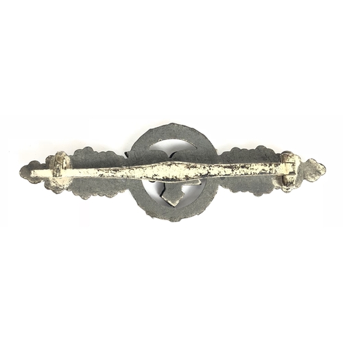 320 - German Third Reich WW2 Luftwaffe Operational Flying Clasp for Transports and Gliders.  A scarce die-... 