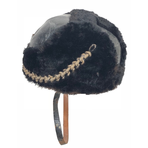 437 - Royal Air Force RAF Officer's Full Dress Parade Busby Helmet circa 1921-39. A rare example, tailored... 