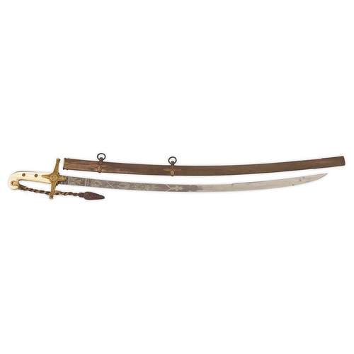 477 - Victorian General Officer's 1831 pattern Mameluke hilted Sword.  A good and scarce example. The blad... 