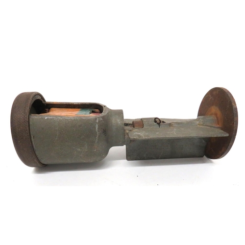 162 - Inert Cut Away Demonstration No 68 III Anti Tank Grenade
canister body with screw on nose cap.  ... 