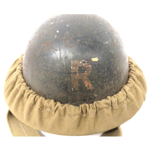 192 - WW2 Home Front Helmet Carrier And 