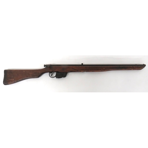 380 - Early WW2 Home Guard Drill/Practice Rifle
30 inch, blackened steel, false barrel.  Fixed, turn ... 