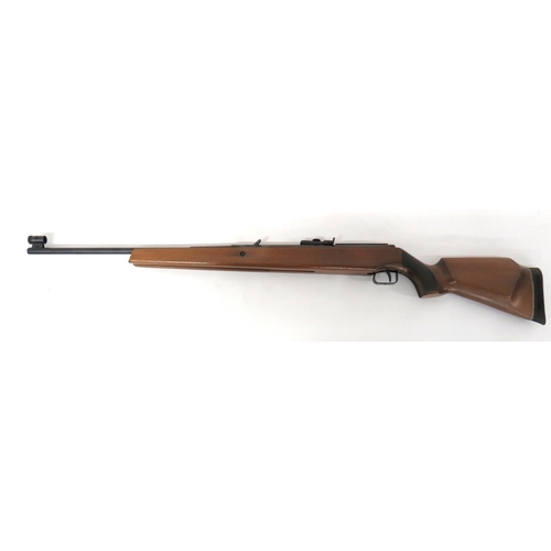 386 - Original Model 50 Air Rifle
.22, 19 inch, blued fixed barrel.  Front hooded sight.  Rear l... 