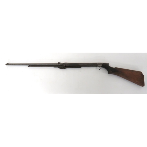 409 - BSA Standard Model Air Rifle
.22, 19 1/2 inch, fixed barrel.  Front blade sight and rear, adjus... 