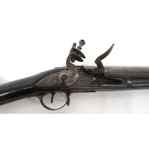 428 - Early 19th Century India Pattern Brown Bess Musket
.800, 39 1/2 inch, smoothbore barrel.  The b... 